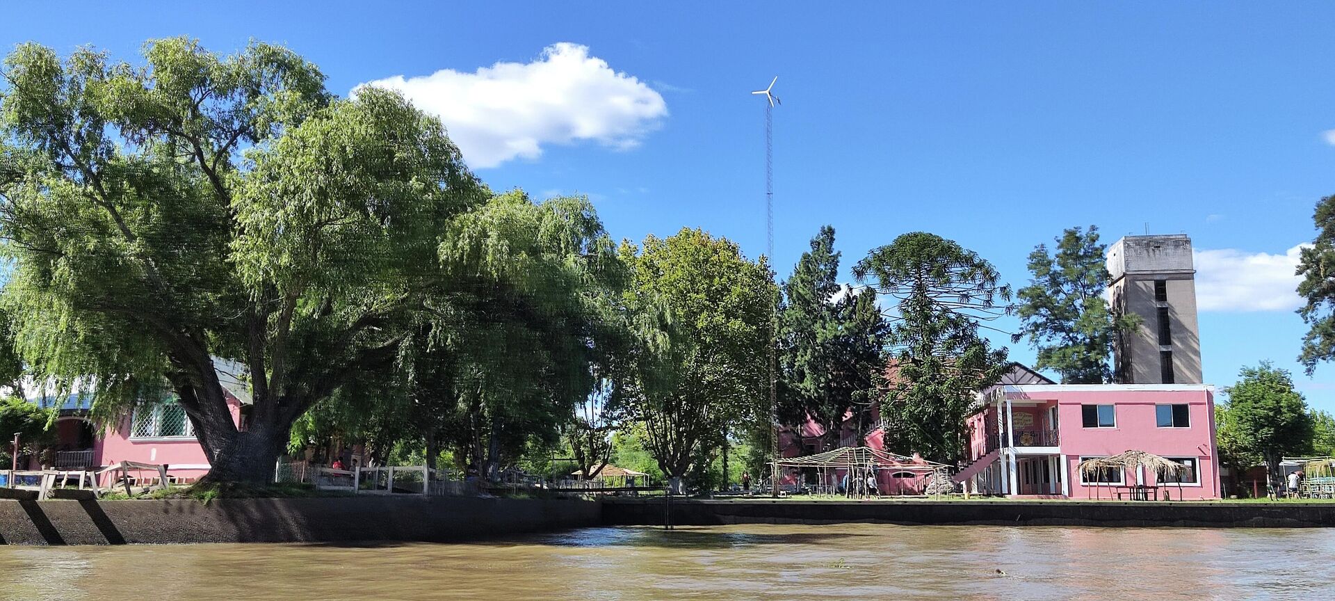 Vista de la casa comunitaria de Vientos de Libertad en el Tigre - Sputnik Mundo, 1920, 11.02.2022