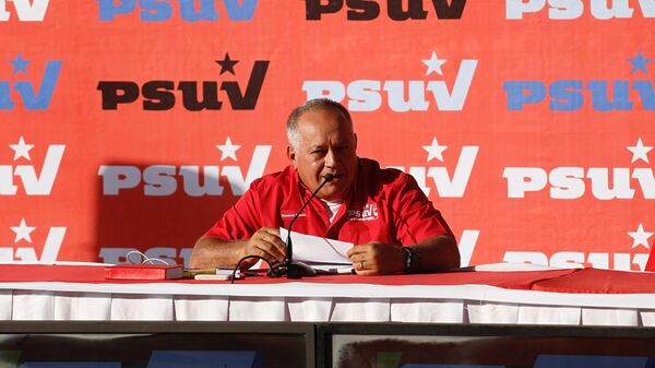 Diosdado Cabello, primer vicepresidente del Partido Socialista Unido de Venezuela (PSUV) - Sputnik Mundo