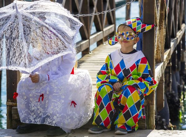 Las cenas oficiales de Carnaval volverán a celebrarse este año en un palacio veneciano. Se celebrarán bajo el nombre de &quot;Imaginarium Venice&quot; y estarán dedicados a los 1600 años de historia de la ciudad. - Sputnik Mundo