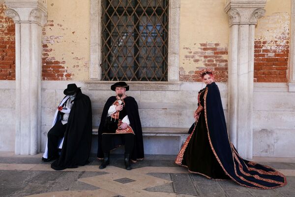 Los lugares de celebración del carnaval estarán situados no solo en la isla de Venecia, sino también en los distritos de Mestre, Marghera y las islas de la laguna. - Sputnik Mundo