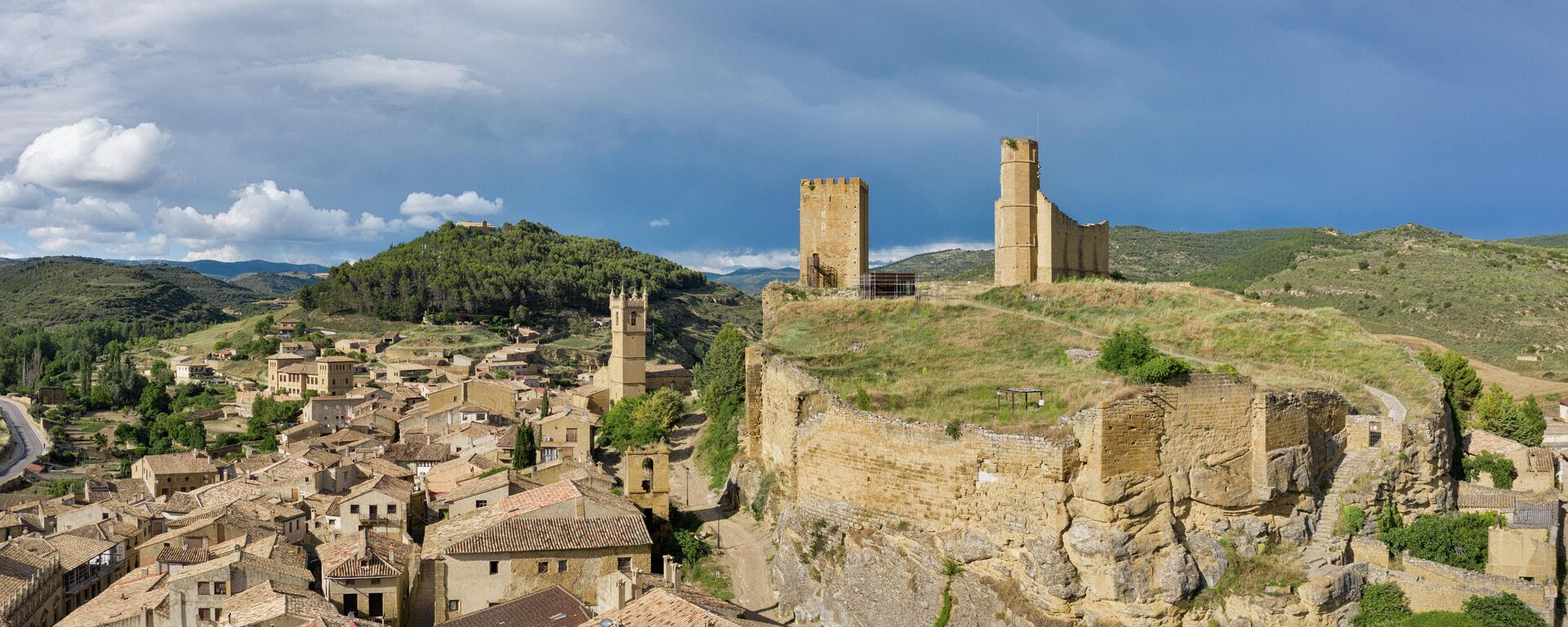 Vista de Uncastillo (Zaragoza) Vista de Uncastillo (Zaragoza) - Sputnik Mundo, 1920, 14.02.2022