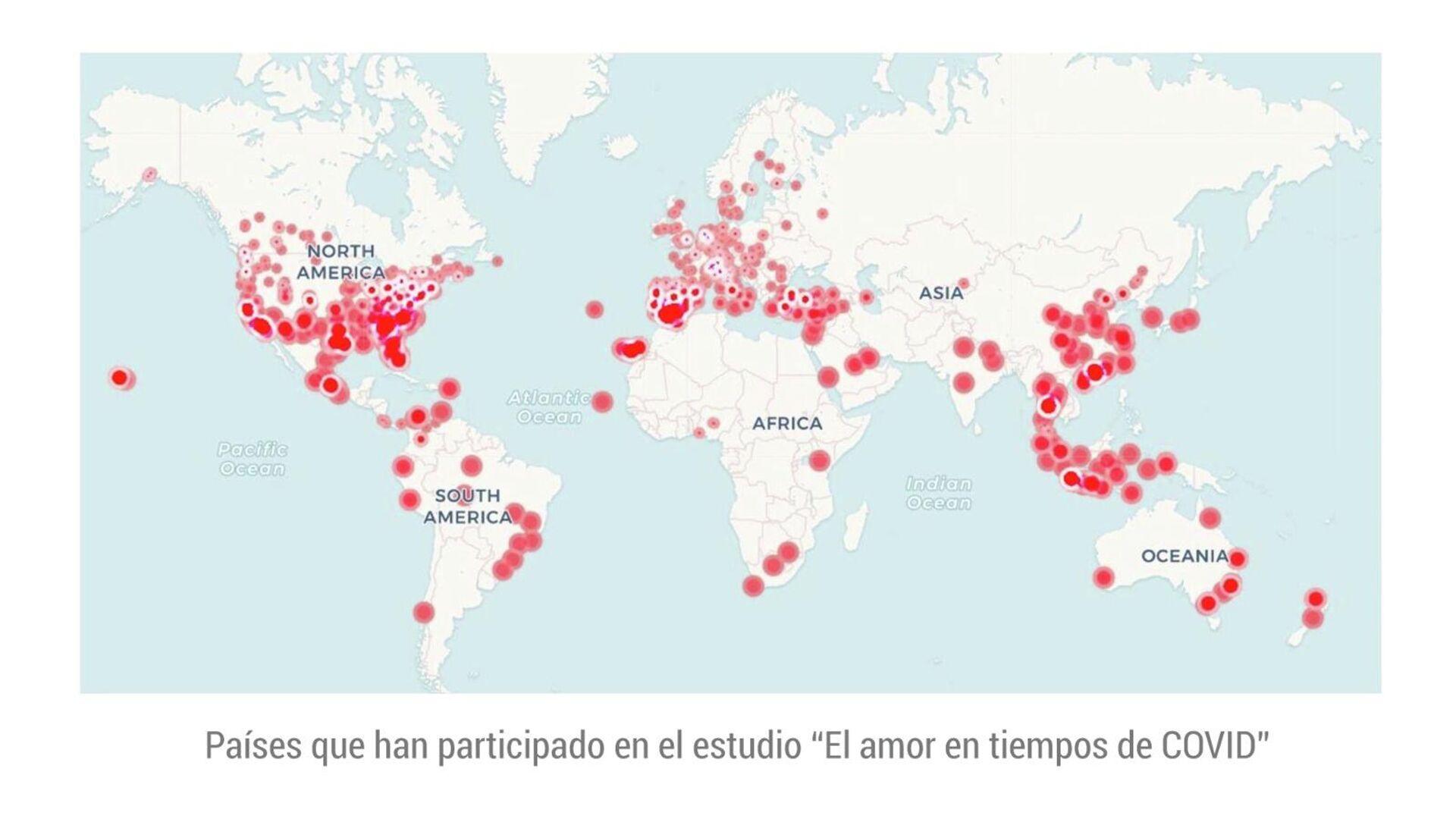 Mapa de los países que han participado en el estudio - Sputnik Mundo, 1920, 14.02.2022