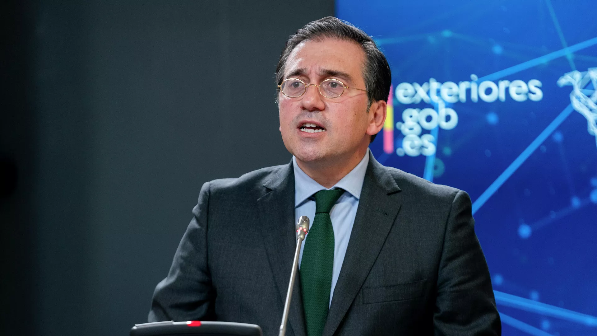 El ministro de Asuntos Exteriores, Unión Europea y Cooperación de España, José Manuel Albares El ministro de Asuntos Exteriores, Unión Europea y Cooperación de España, José Manuel Albares - Sputnik Mundo, 1920, 05.04.2022
