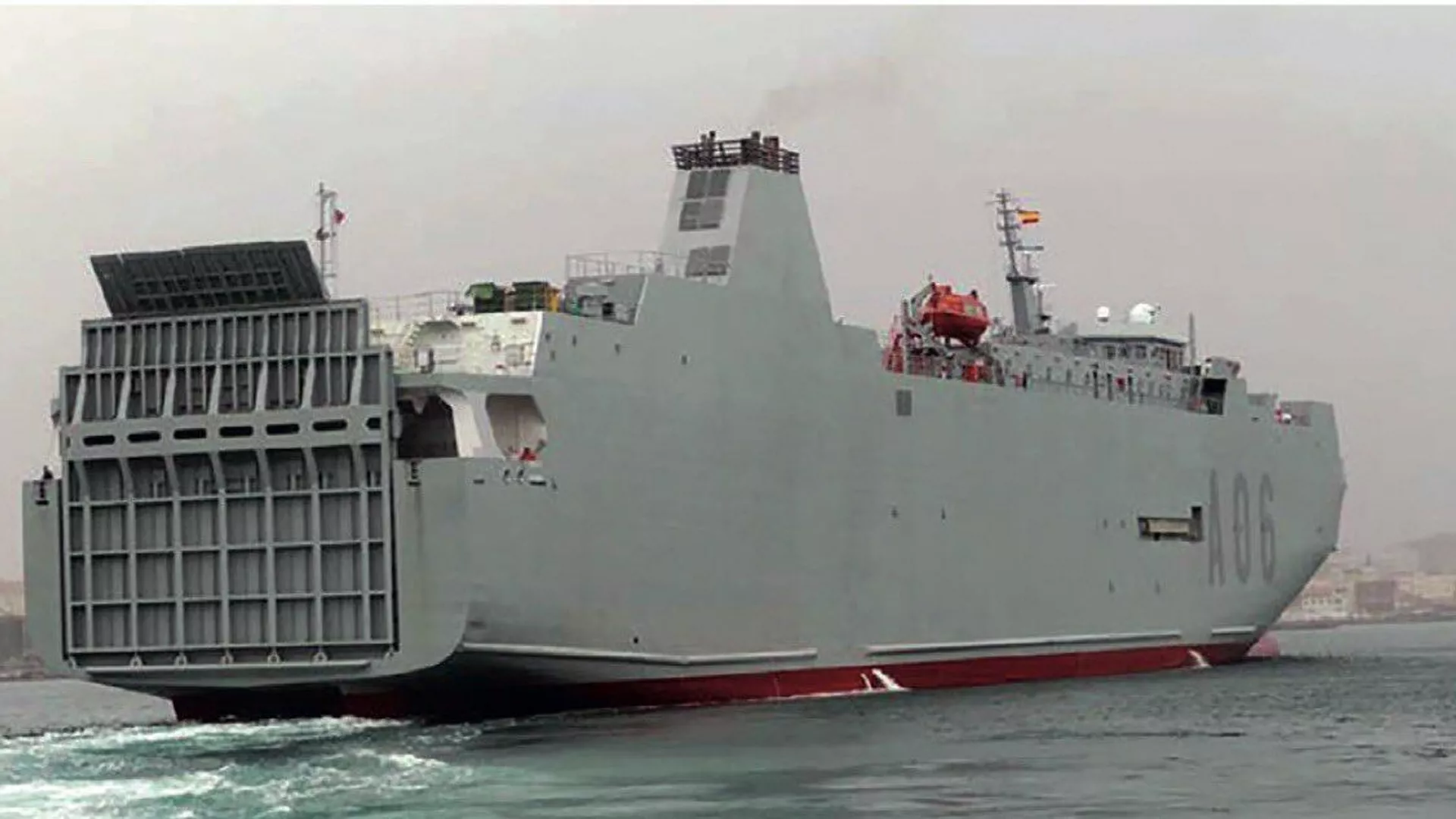 El buque de transporte logístico Ysabel, de la Armada Española