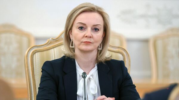  Liz Truss, canciller británica - Sputnik Mundo