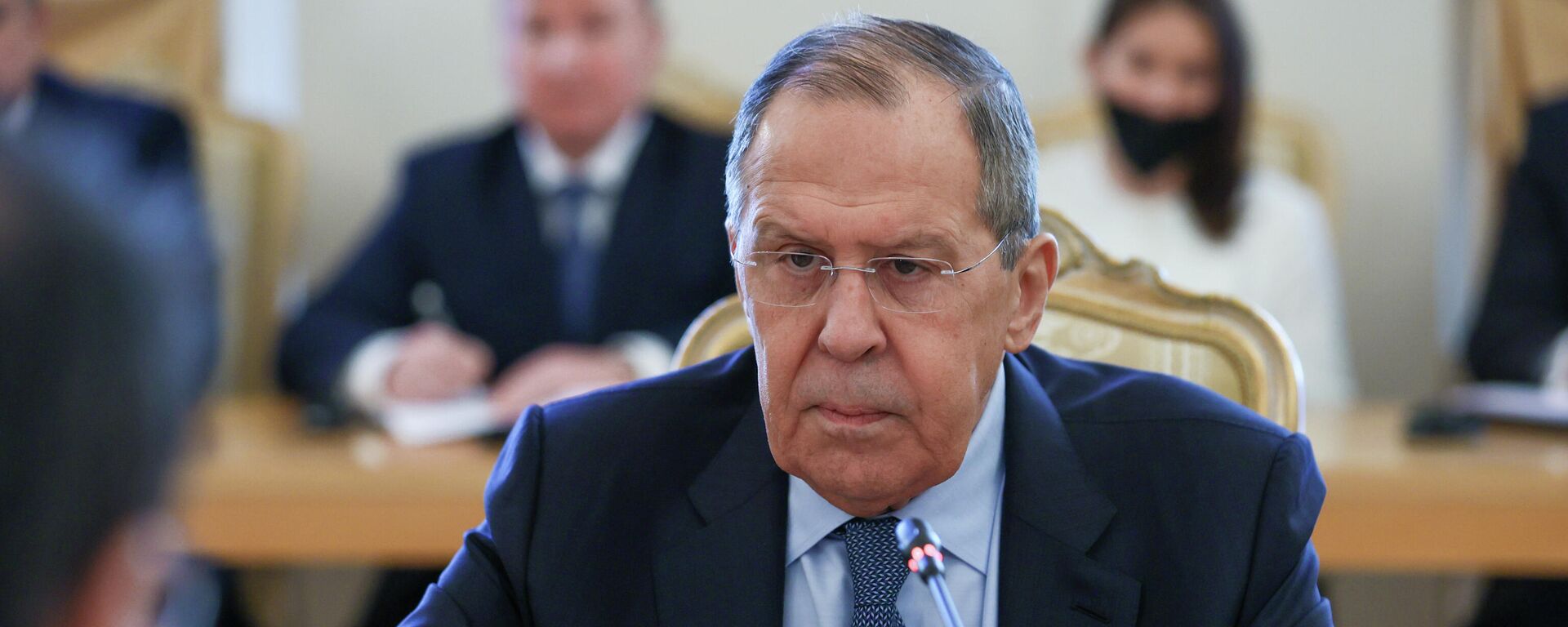 El ministro de los Exteriores de Rusia, Serguéi Lavrov - Sputnik Mundo, 1920, 14.05.2022