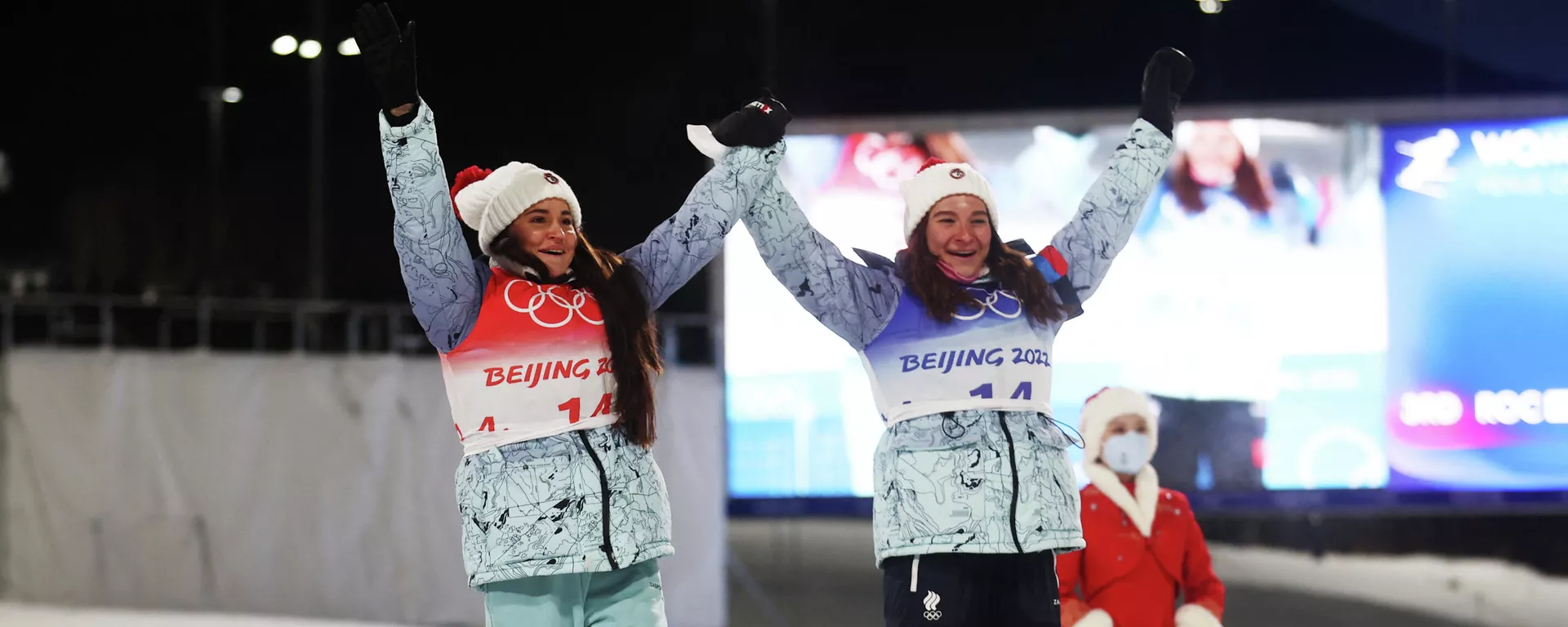 Las esquiadoras rusas Yulia Stupak y Natalia Nepryaeva ganaron las medallas de bronce en los Juegos Olímpicos de Invierno de Pekín 2022 Las esquiadoras rusas Yulia Stupak y Natalia Nepryaeva ganaron las medallas de bronce en los Juegos Olímpicos de Invierno de Pekín 2022 - Sputnik Mundo, 1920, 16.02.2022