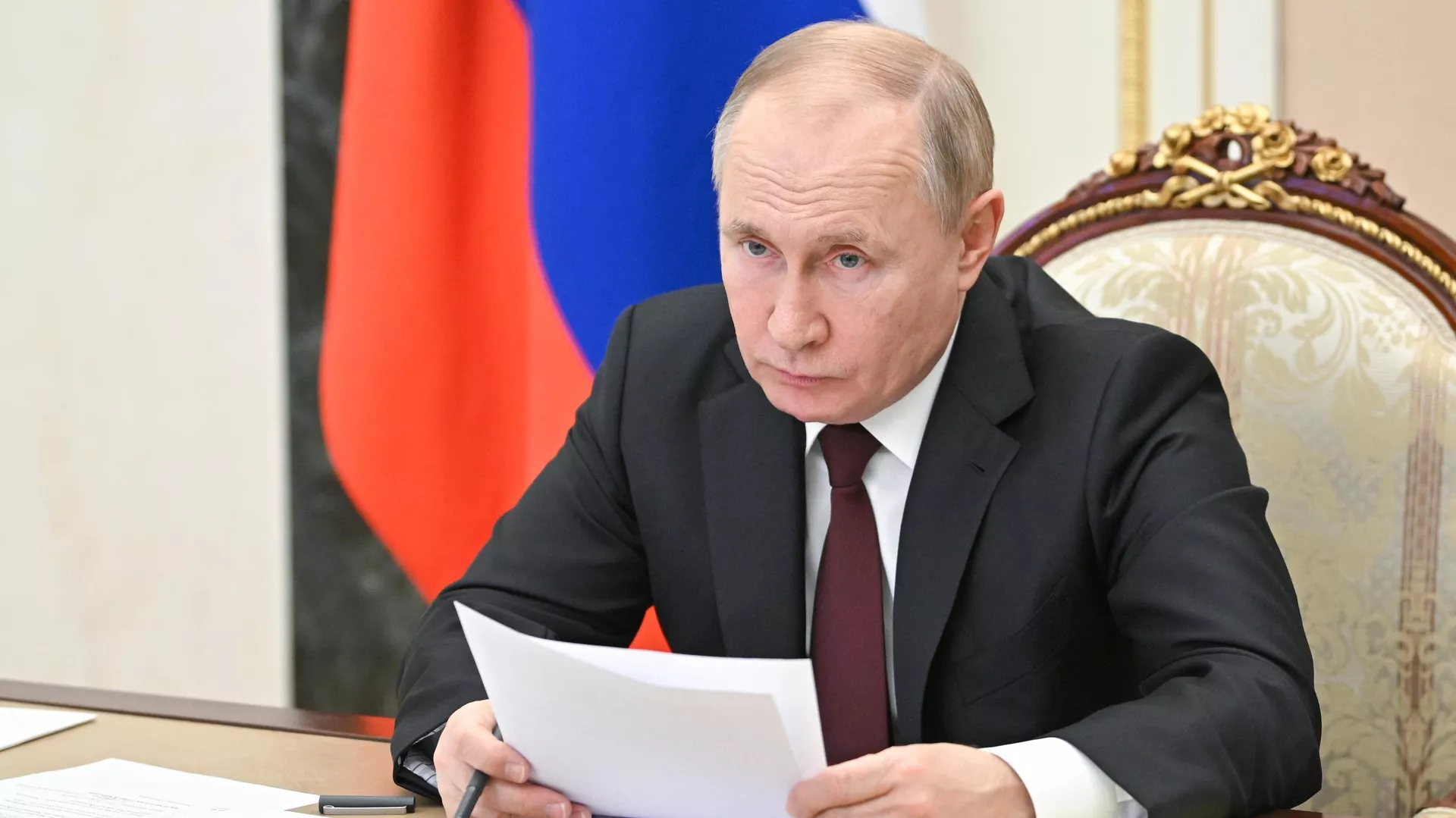 El presidente ruso, Vladímir Putin El presidente ruso, Vladímir Putin - Sputnik Mundo, 1920, 24.02.2022