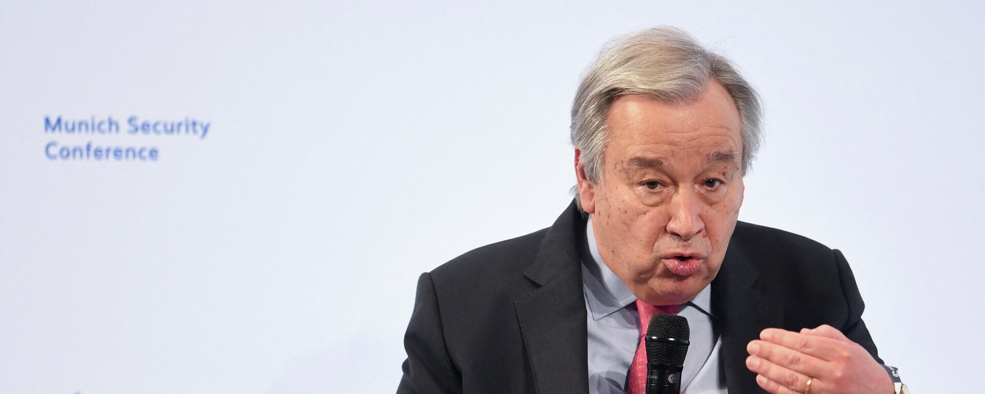 El secretario general de las Naciones Unidas, Antonio Guterres - Sputnik Mundo, 1920, 18.02.2022