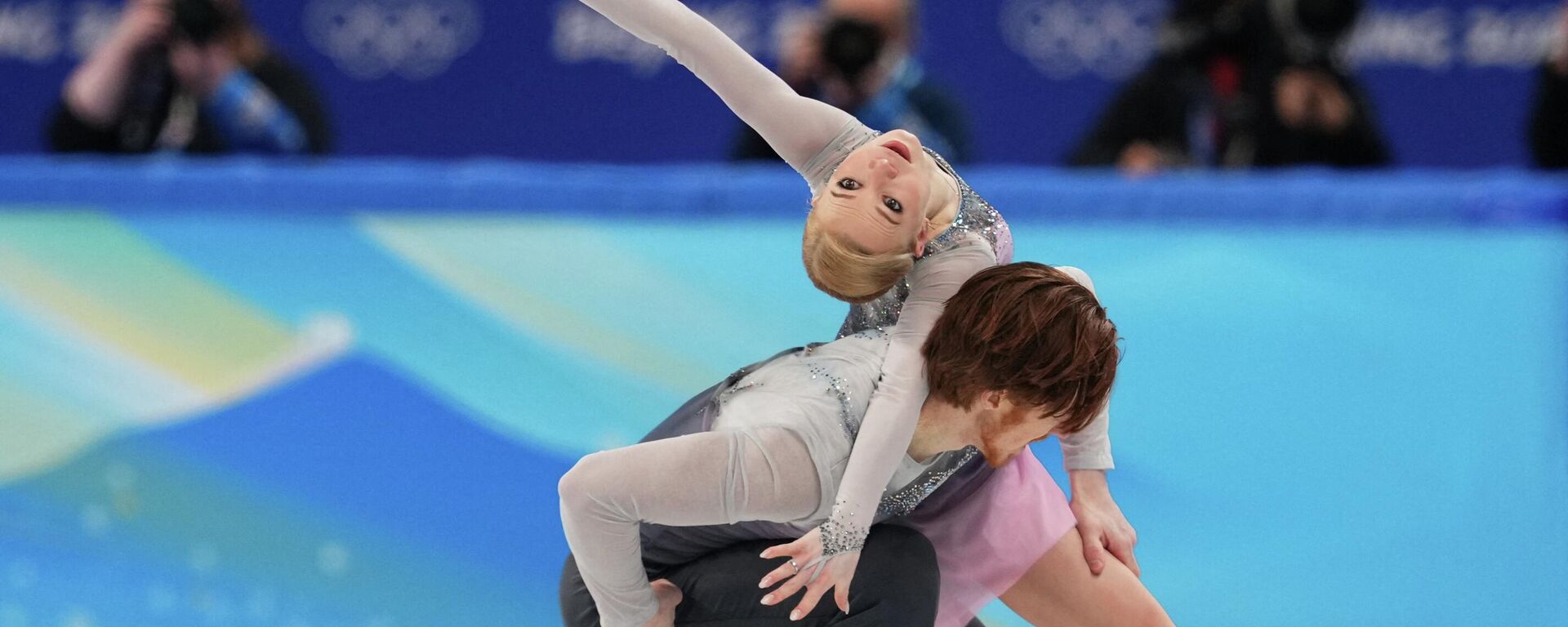 Los atletos rusos, Evgenia Tarásova y Vladímir Morózov - Sputnik Mundo, 1920, 20.02.2022