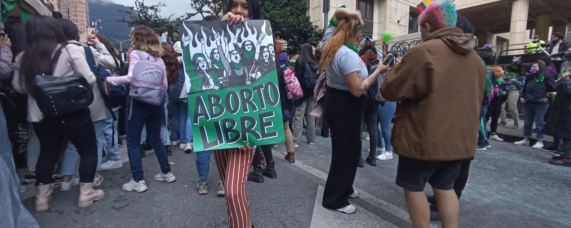 Colombianas celebran despenalización total del aborto hasta las 24 semanas de gestación - Sputnik Mundo, 1920, 28.06.2022