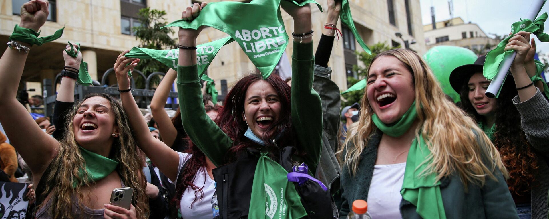 Feministas celebran despenalización del aborto en Colombia - Sputnik Mundo, 1920, 22.02.2022