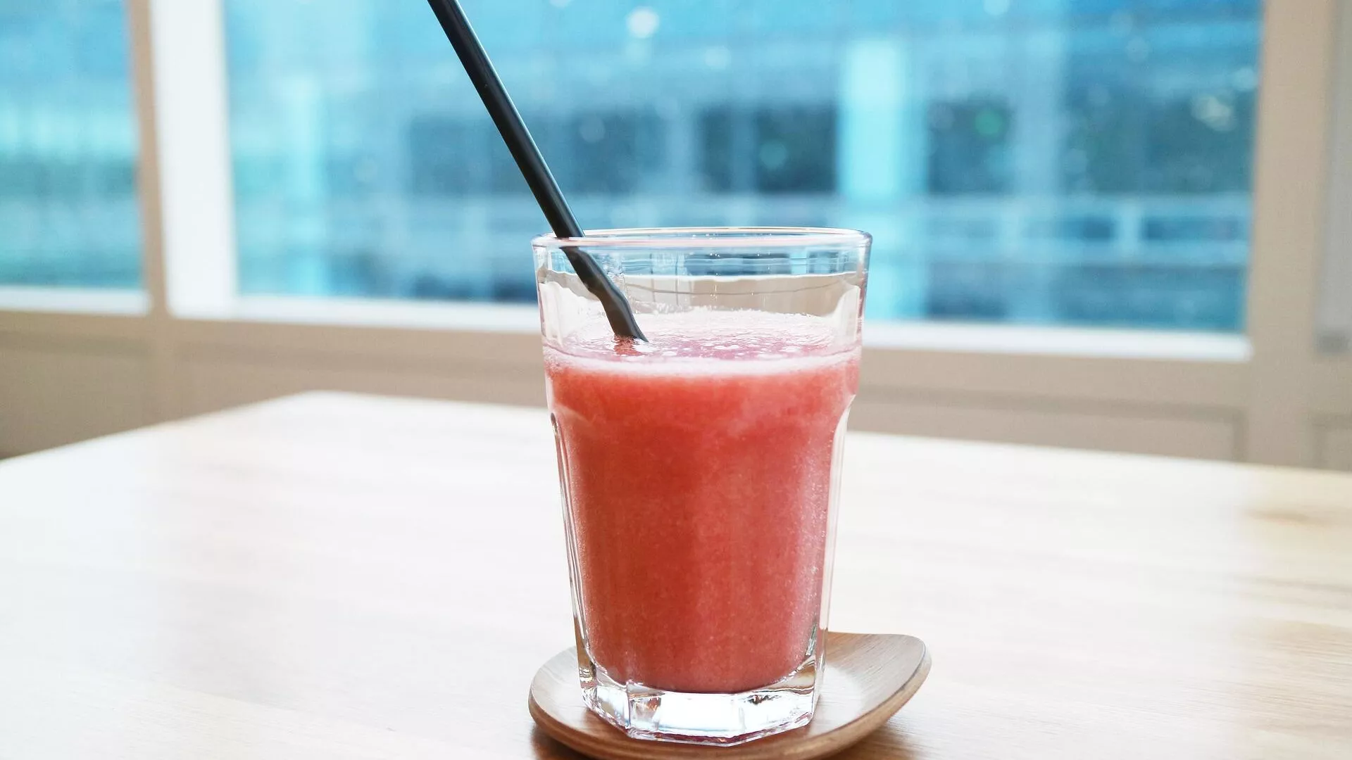 Jugo de fresas
