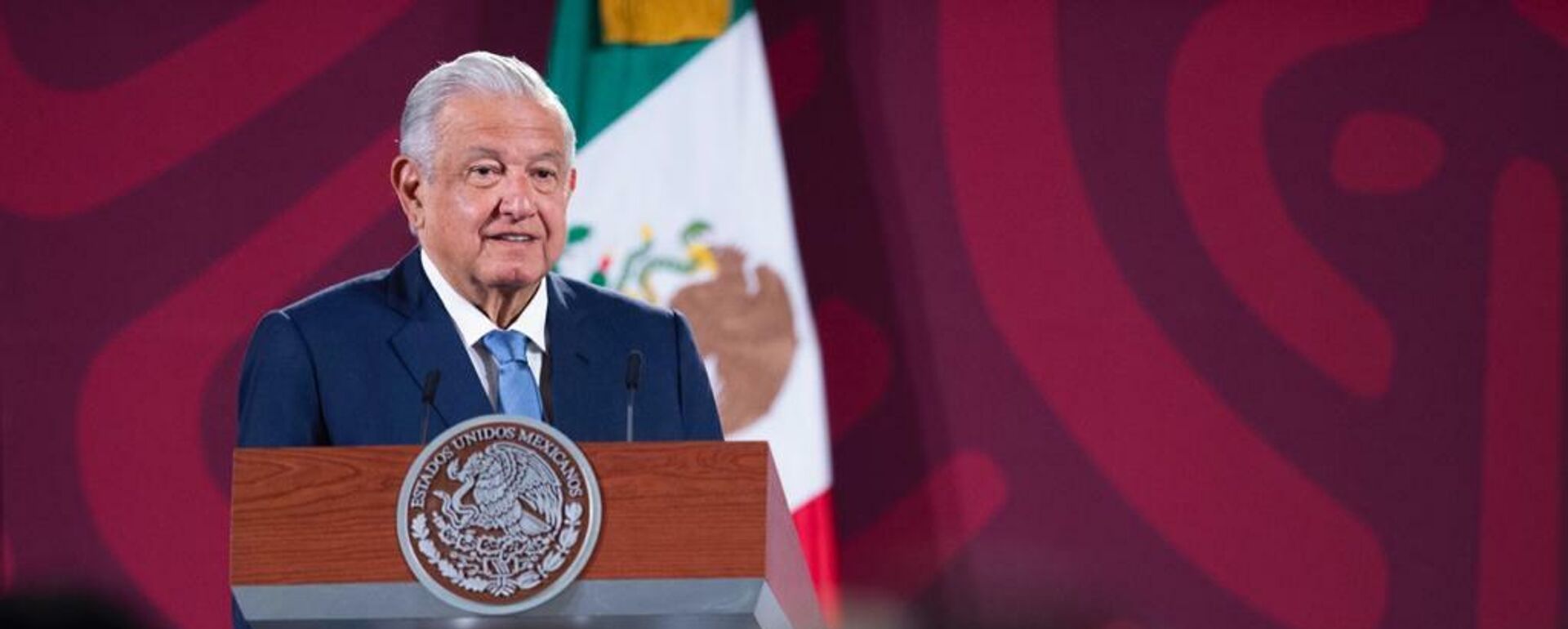 El presidente de México, Andrés Manuel López Obrador. - Sputnik Mundo, 1920, 01.03.2022