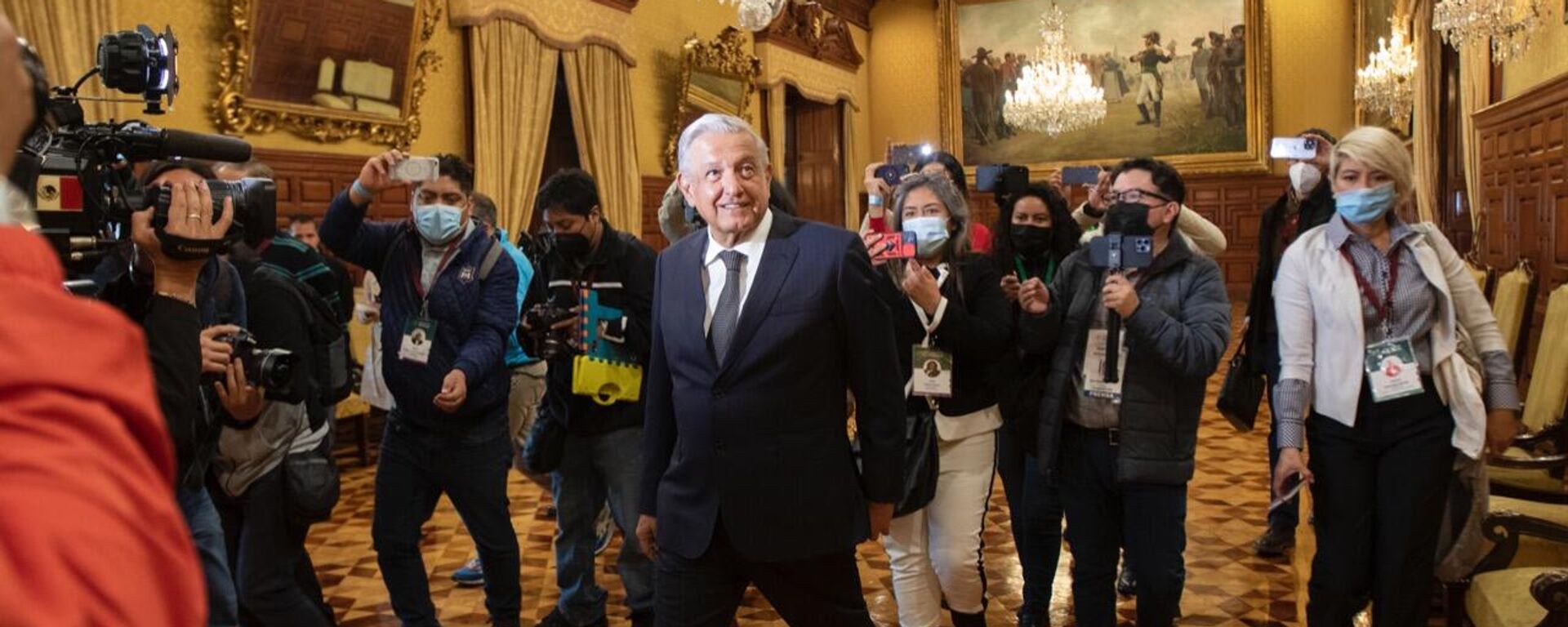 Andrés Manuel López Obrador, presidente de México - Sputnik Mundo, 1920, 12.05.2022