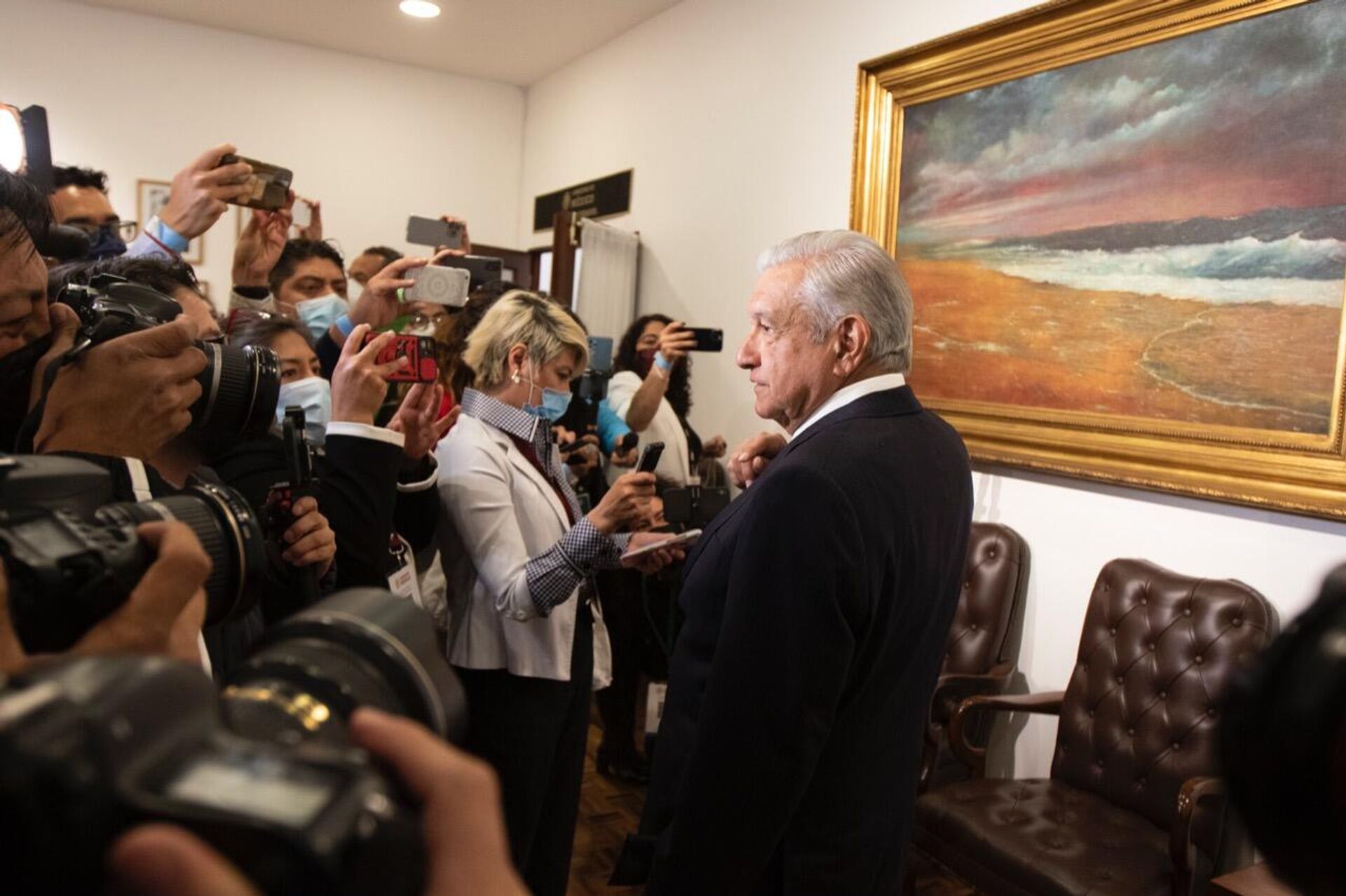 Andrés Manuel López Obrador, presidente de México - Sputnik Mundo, 1920, 23.02.2022