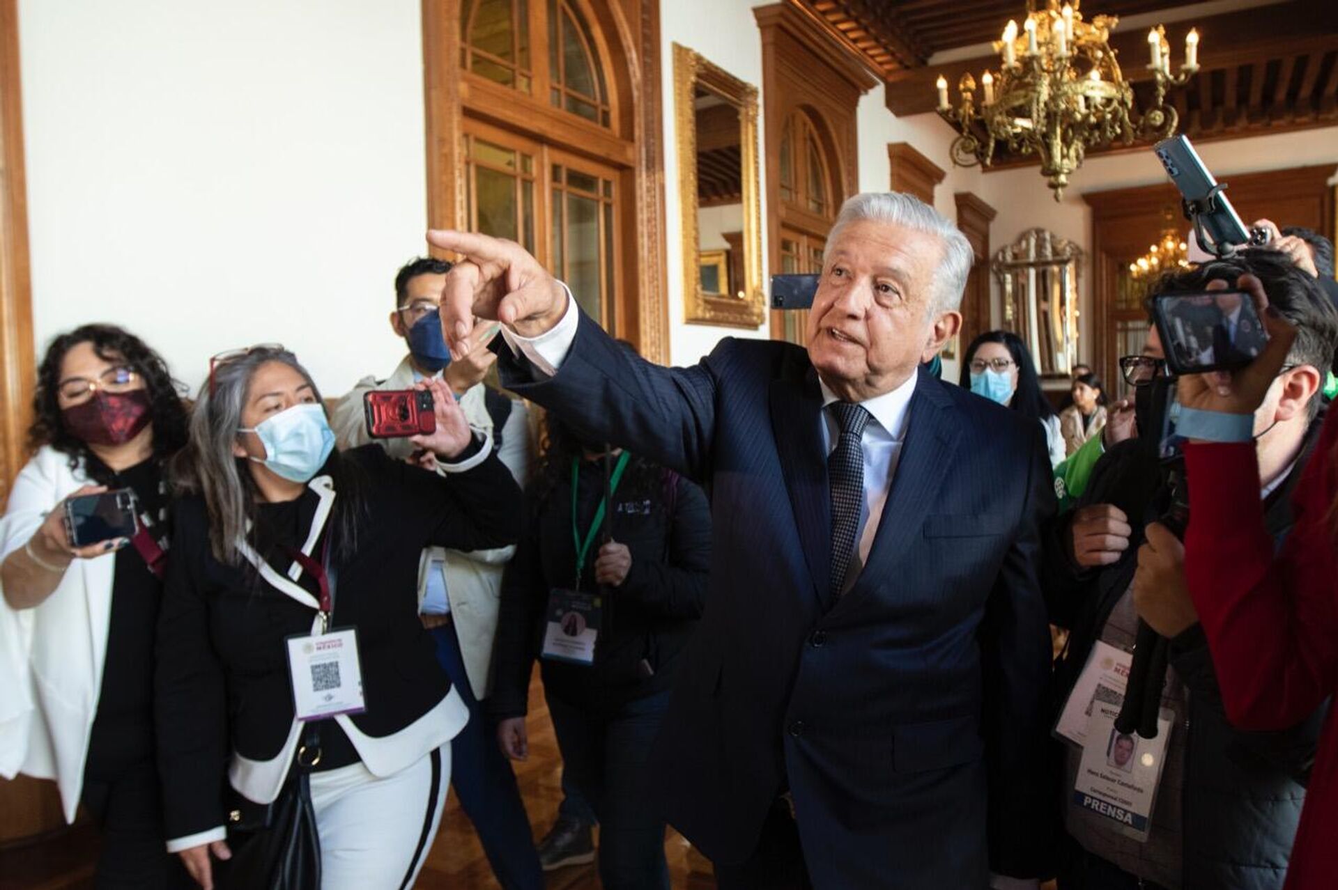 Andrés Manuel López Obrador, presidente de México - Sputnik Mundo, 1920, 23.02.2022