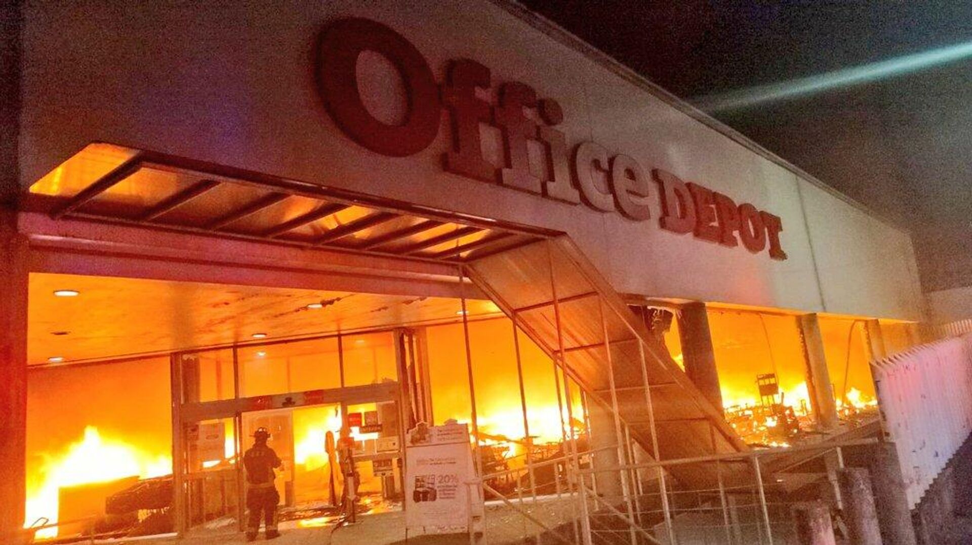 Incendio en la Ciudad de México Incendio en la Ciudad de México - Sputnik Mundo, 1920, 25.02.2022