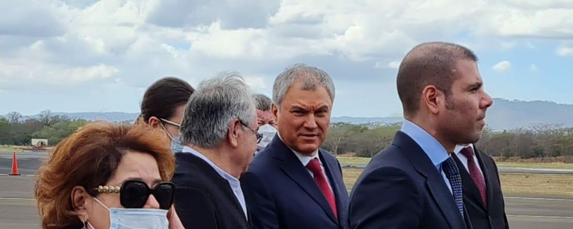 El presidente de la Duma Estatal Rusa (cámara baja del parlamento), Viacheslav Volodin, en Nicaragua - Sputnik Mundo, 1920, 26.02.2022