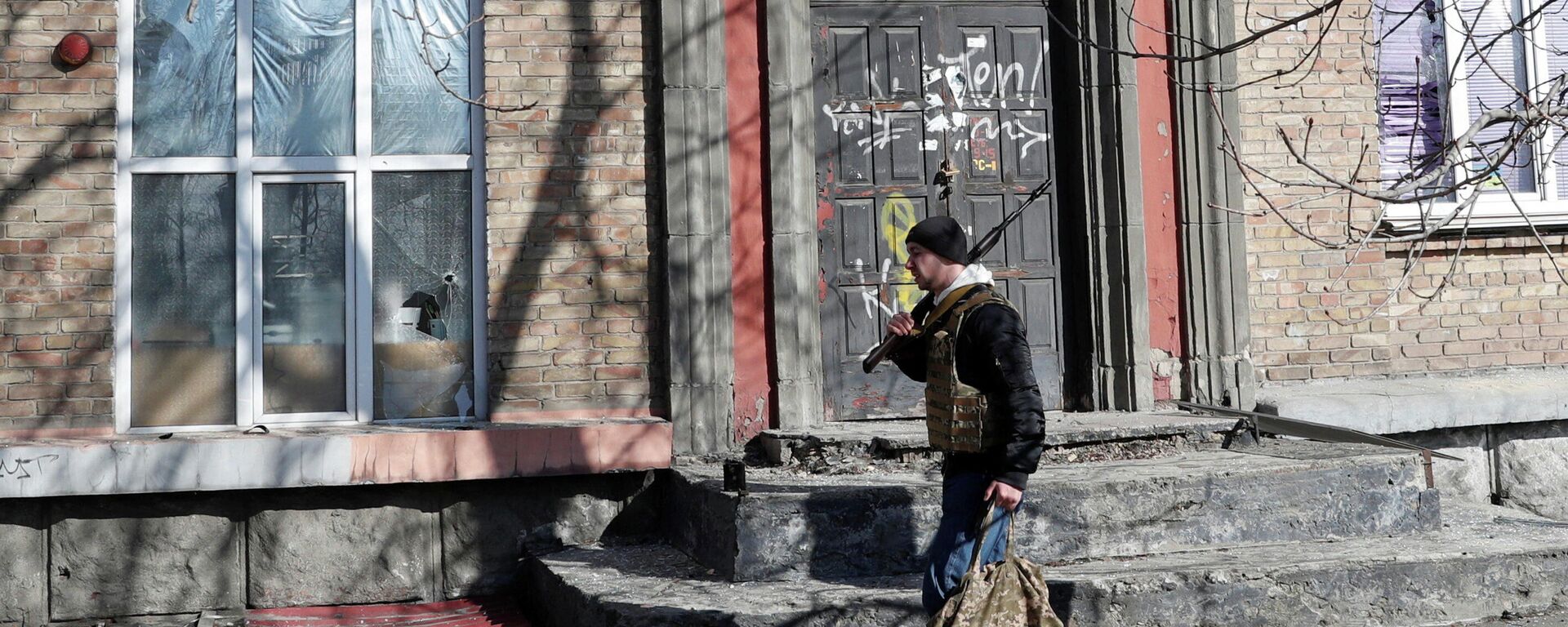 Una calle de Kiev - Sputnik Mundo, 1920, 26.02.2022