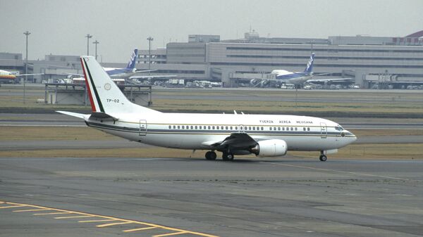 Un Boeing 737 de la Fuerza Aérea de México - Sputnik Mundo