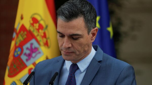 Pedro Sánchez, presidente del Gobierno de España - Sputnik Mundo