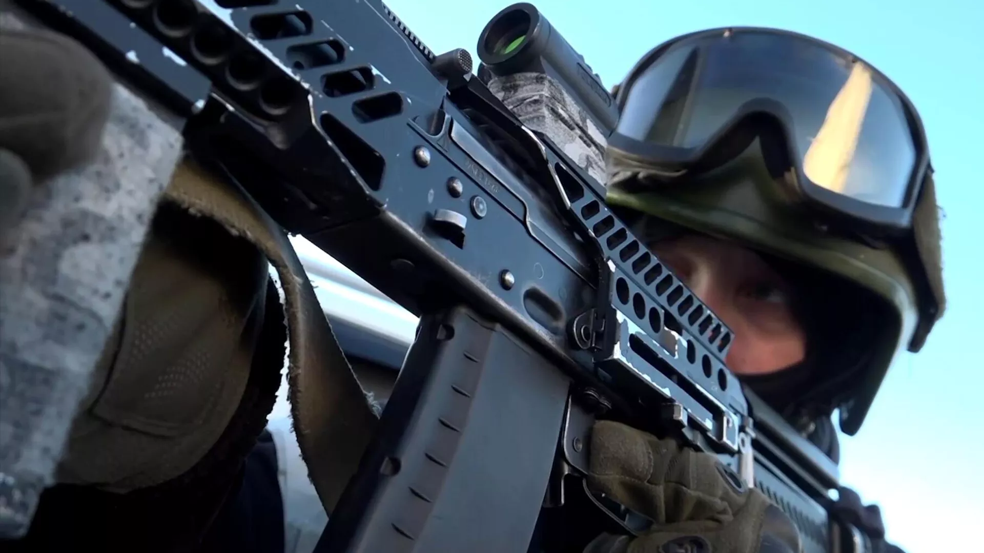 Un militar ruso