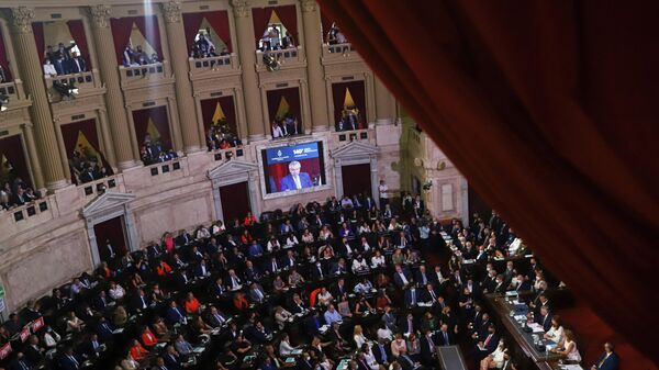 Discurso de Alberto Fernández en Congreso - Sputnik Mundo