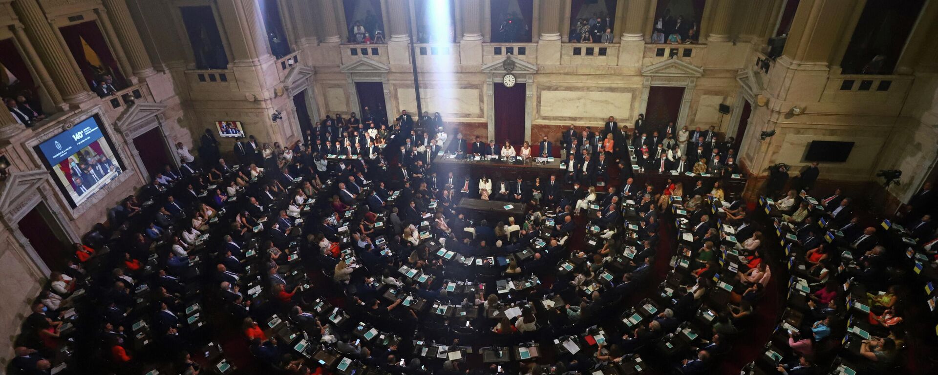 Discurso de Alberto Fernández en Congreso - Sputnik Mundo, 1920, 02.03.2022