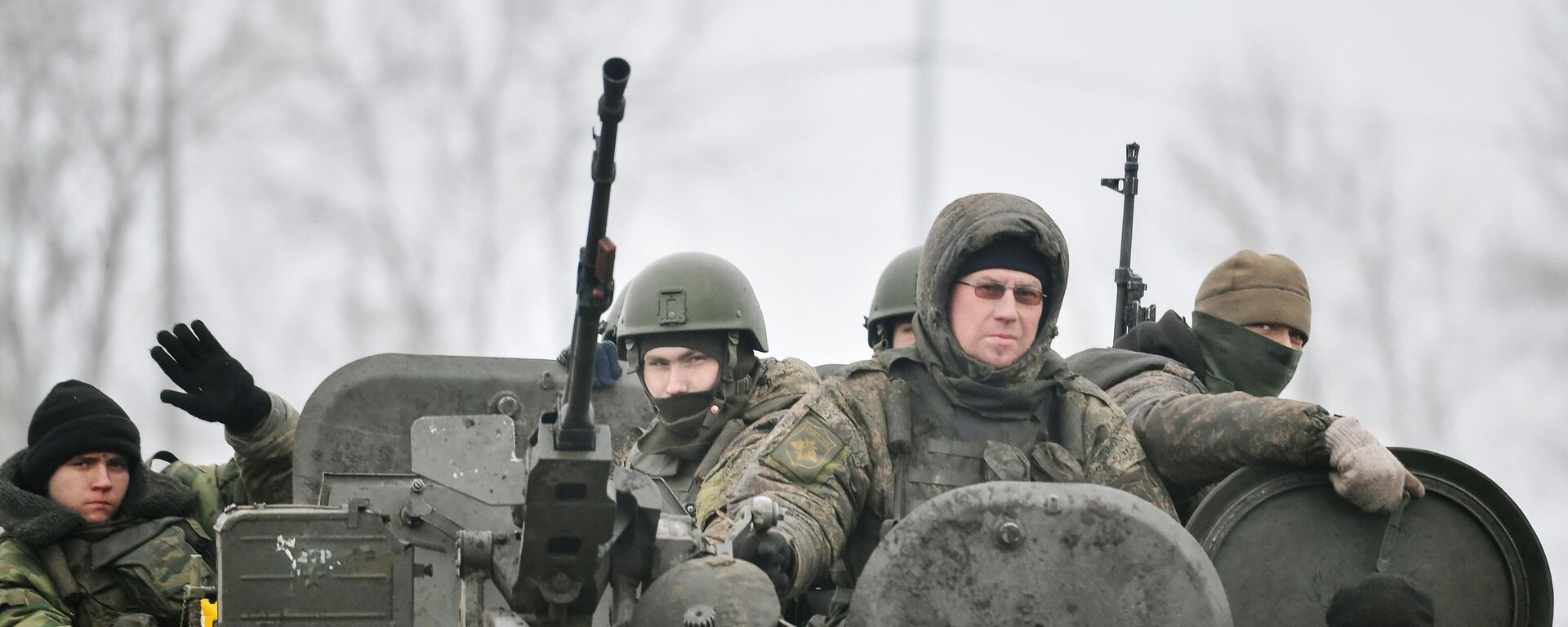 Militares rusos en la frontera entre Rusia y Ucrania - Sputnik Mundo, 1920, 05.03.2022