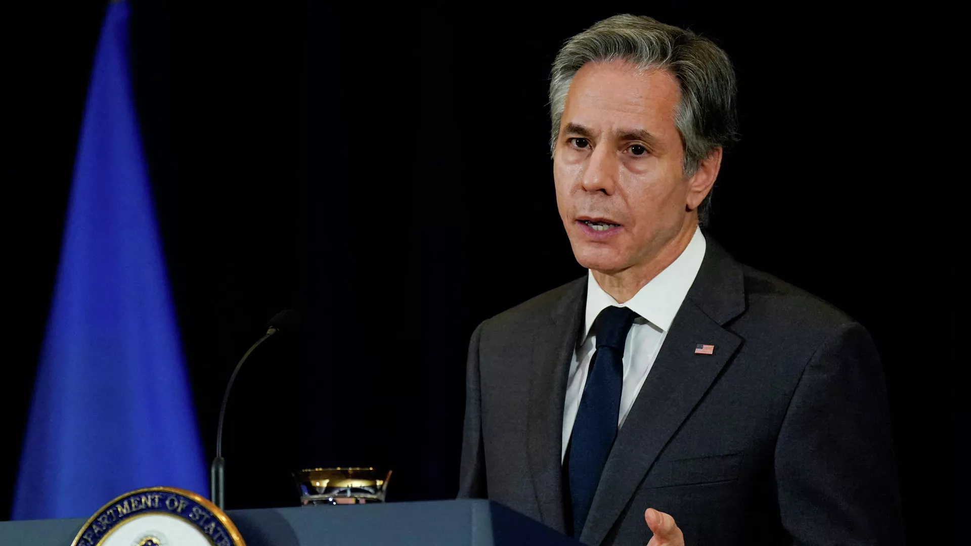 El secretario de Estado (canciller) de EEUU, Antony Blinken