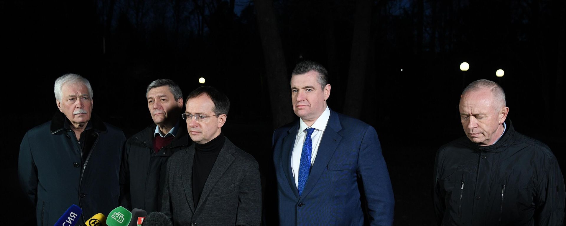 Delegación rusa esperando a la delegación ucraniana para las negociaciones en Bielorrusia Delegación rusa esperando a la delegación ucraniana para las negociaciones en Bielorrusia - Sputnik Mundo, 1920, 03.03.2022