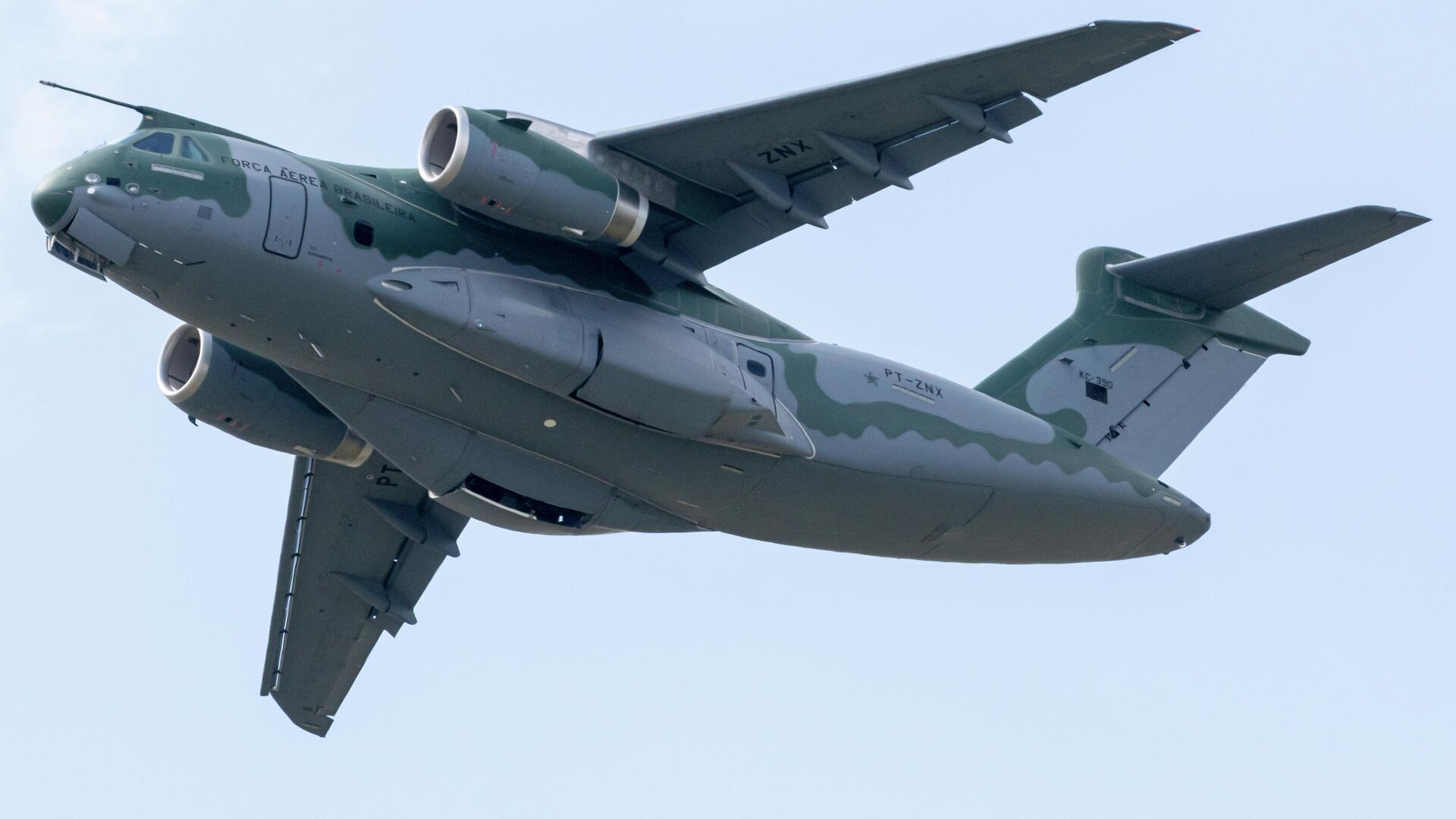 Avión KC-390 Millennium de la Fuerza Aérea Brasileña - Sputnik Mundo, 1920, 03.03.2022