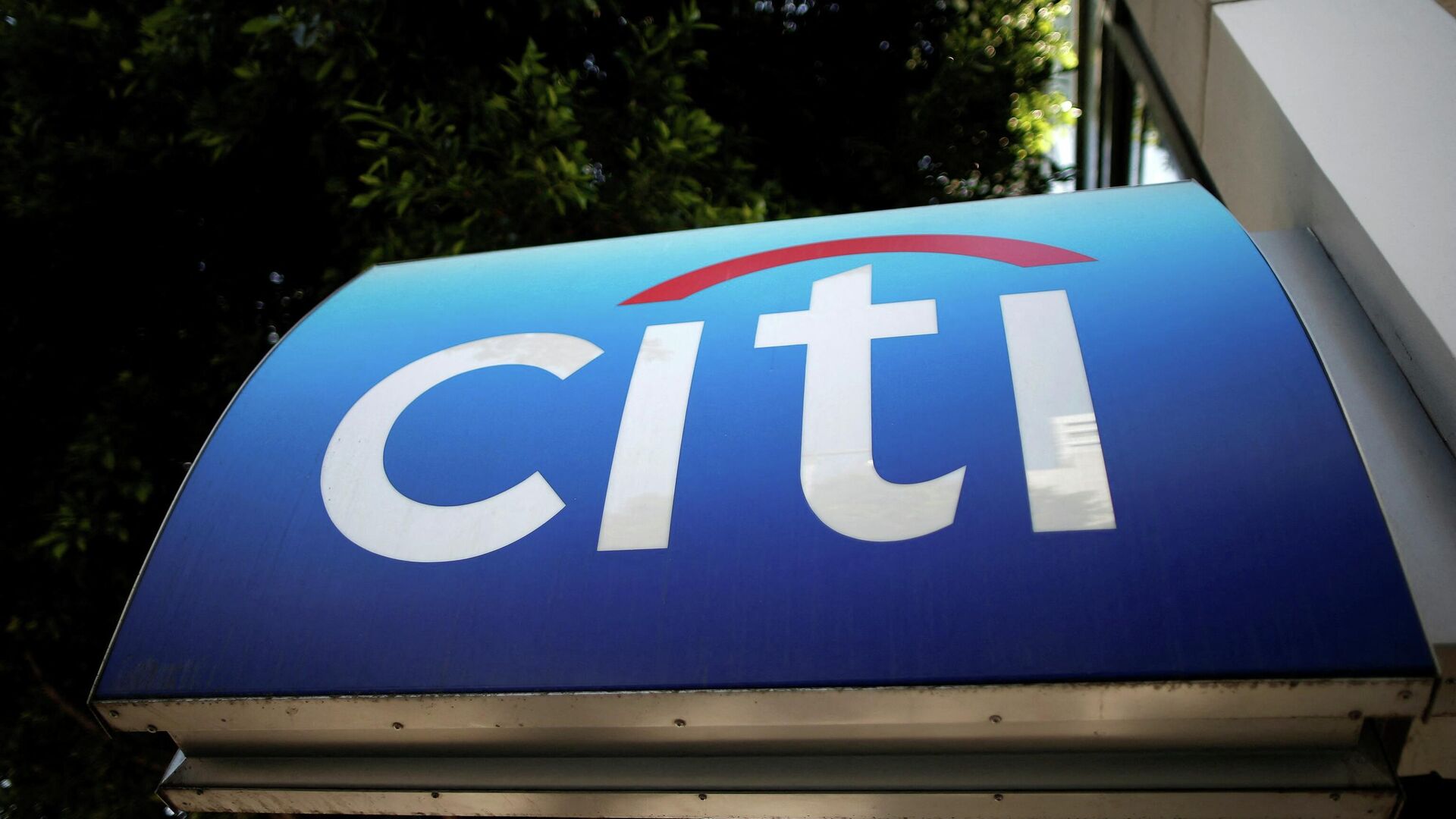El logo de Citibank de Citigroup - Sputnik Mundo, 1920, 03.03.2022