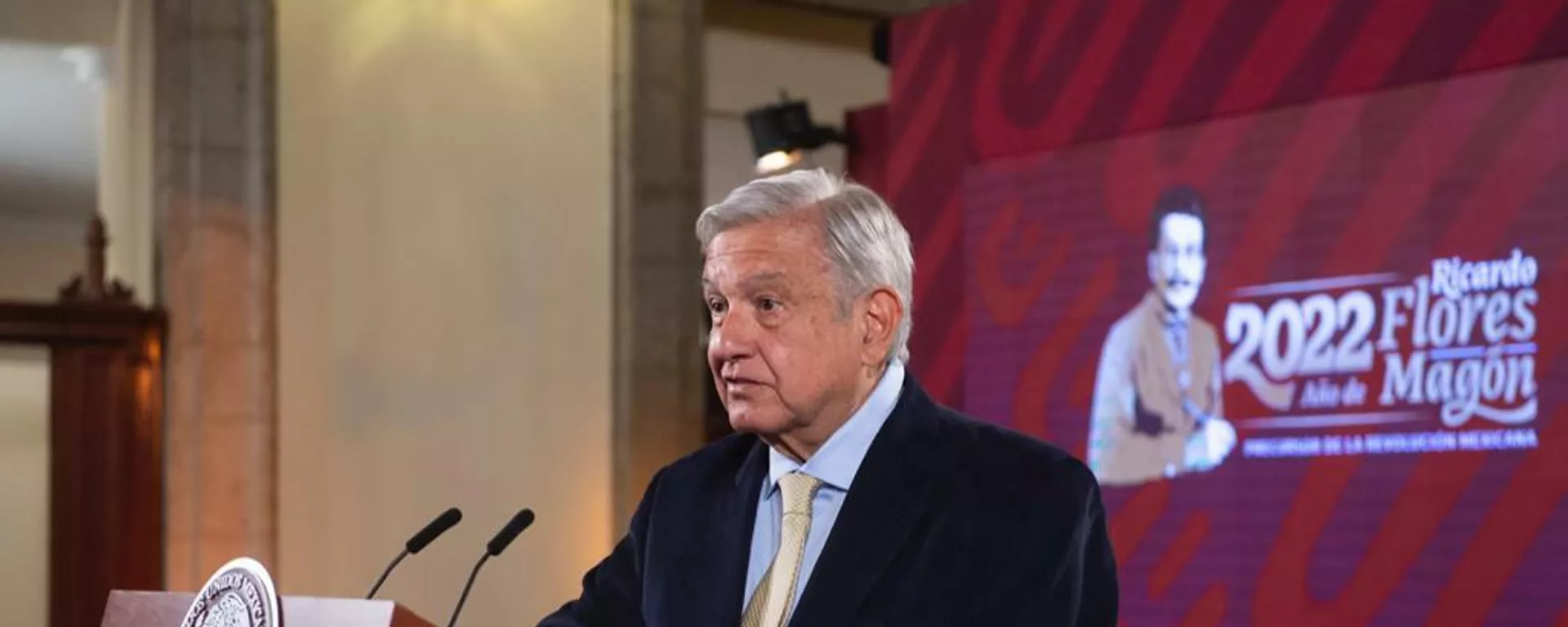 Andrés Manuel López Obrador, presidente de México Andrés Manuel López Obrador, presidente de México - Sputnik Mundo, 1920, 29.03.2022