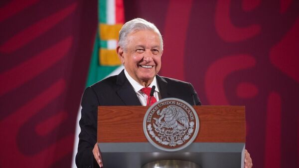 Andrés Manuel López Obrador, presidente de México - Sputnik Mundo