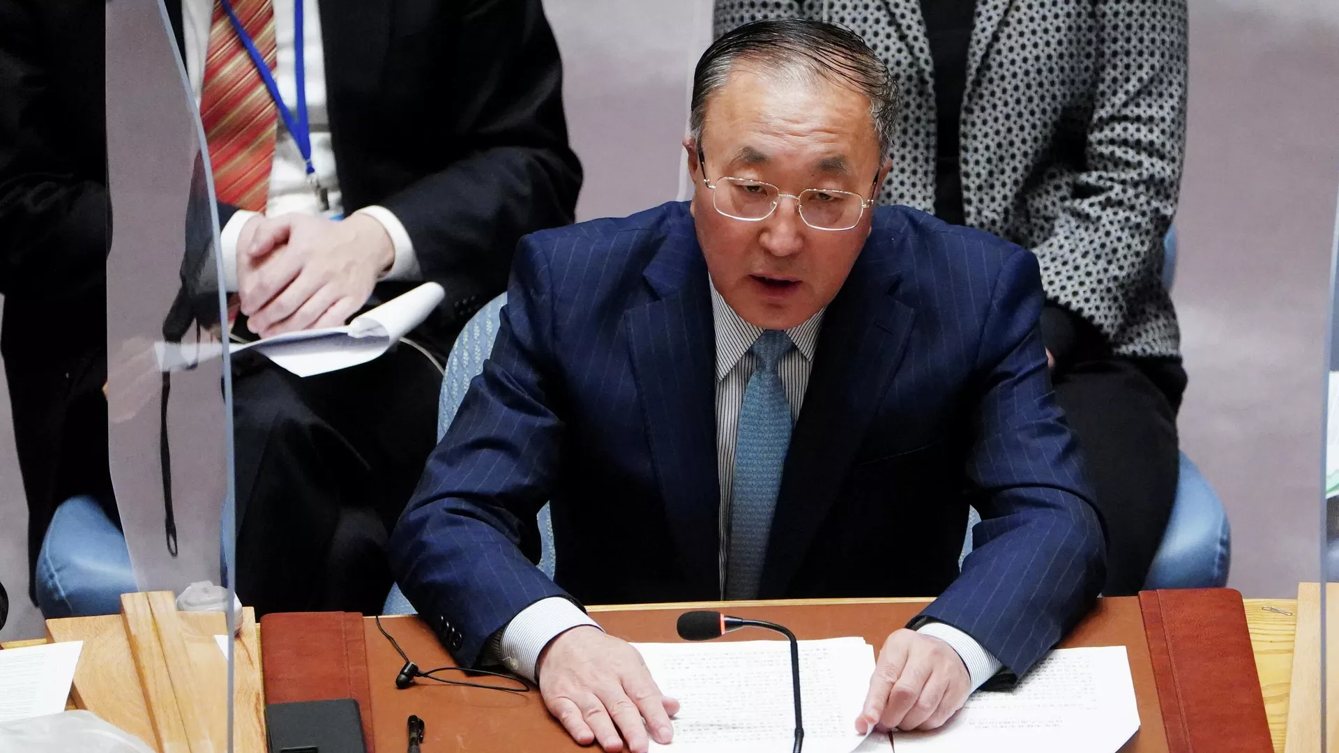 Zhang Jun, embajador de China ante las Naciones Unidas