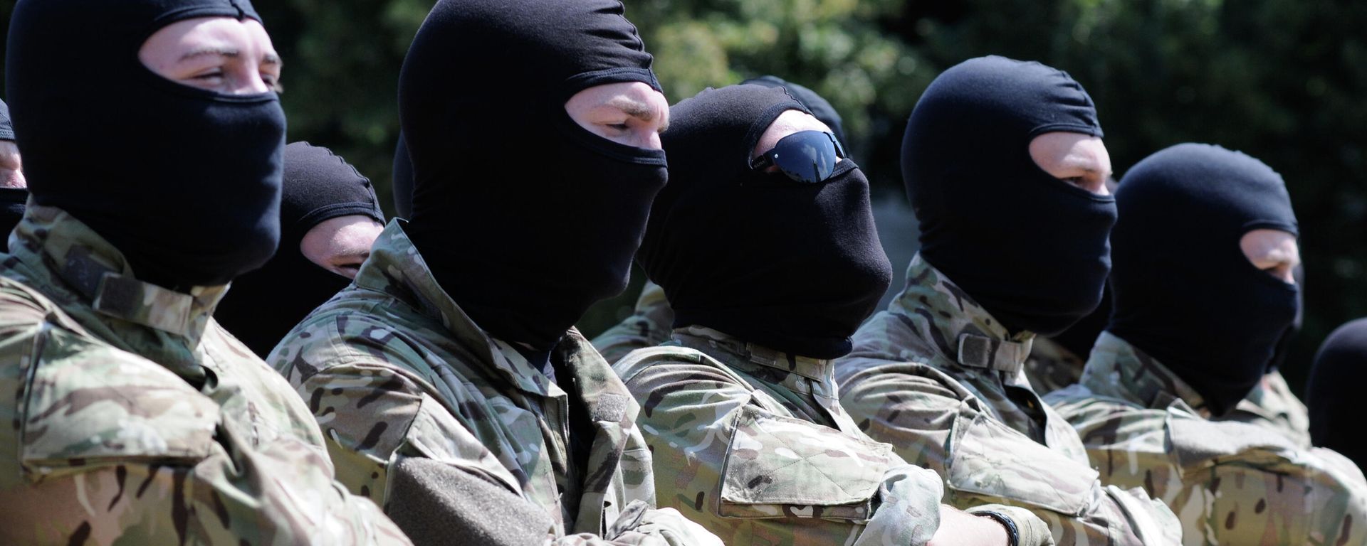 Combatientes del batallón Azov (prohibido en Rusia), foto de archivo - Sputnik Mundo, 1920, 31.03.2022
