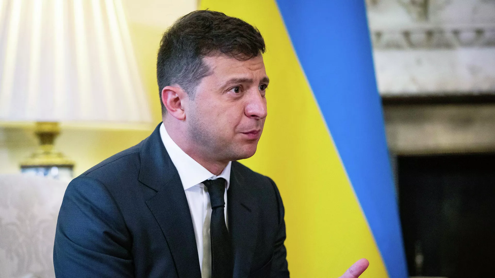 Volodímir Zelenski, el presidente de Ucrania Volodímir Zelenski, el presidente de Ucrania