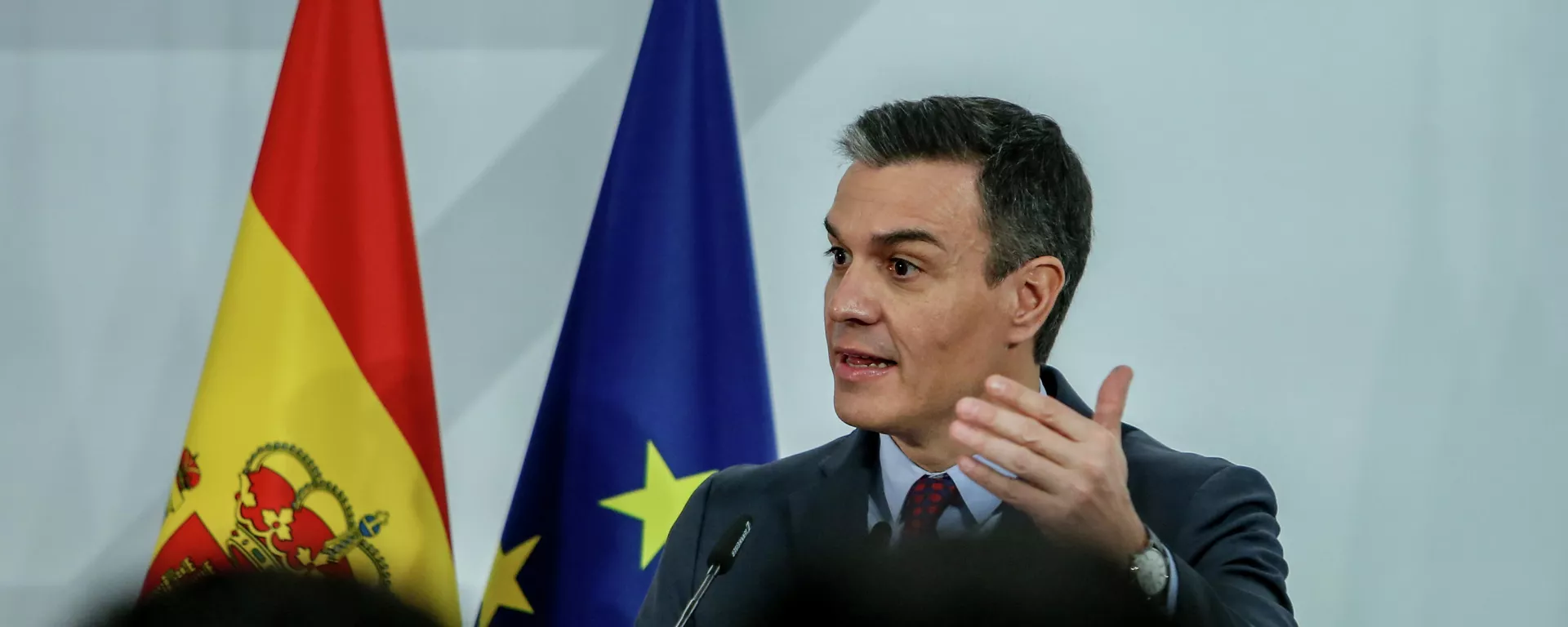 Pedro Sánchez, el presidente del Gobierno de España Pedro Sánchez, el presidente del Gobierno de España - Sputnik Mundo, 1920, 18.03.2022