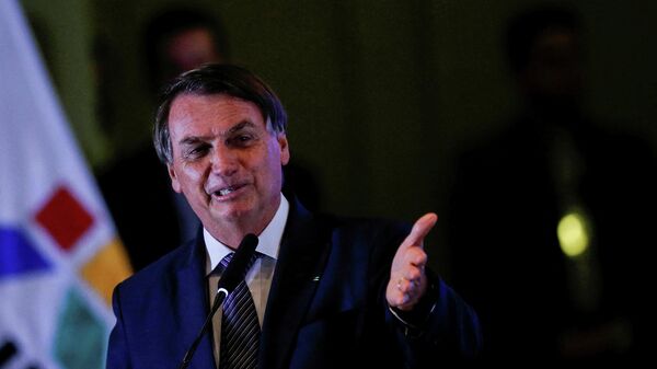 El presidente de Brasil, Jair Bolsonaro - Sputnik Mundo