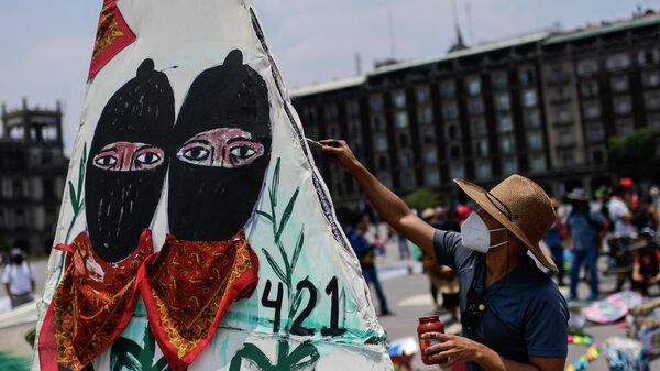 Lucha zapatista.  - Sputnik Mundo