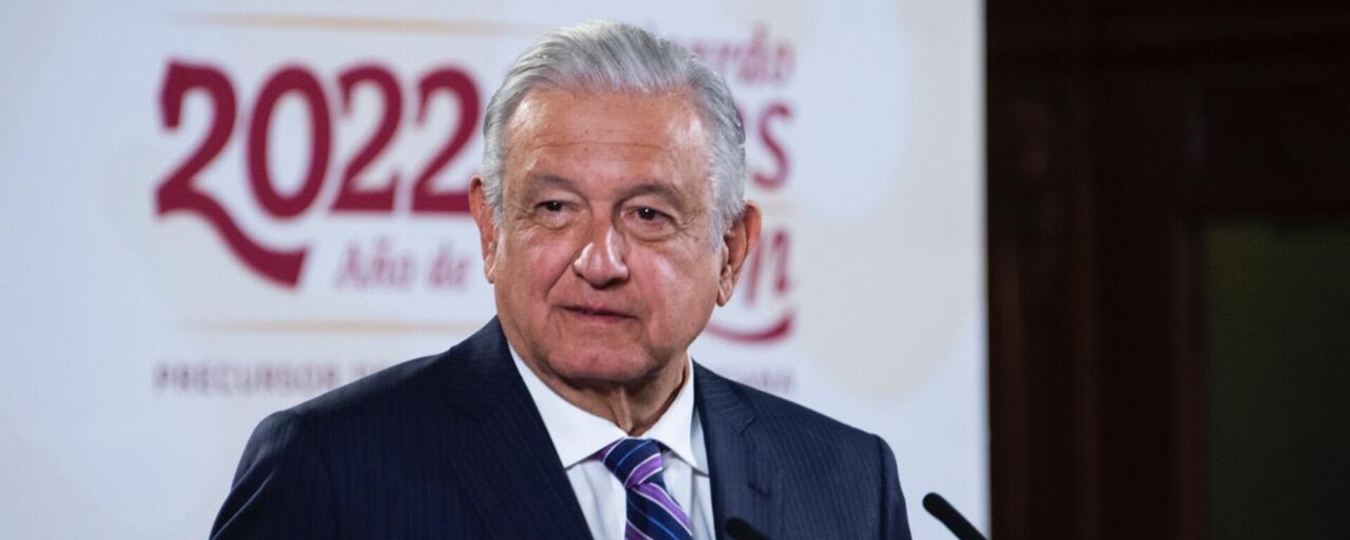 Andrés Manuel López Obrador, presidente de México  - Sputnik Mundo, 1920, 11.03.2022