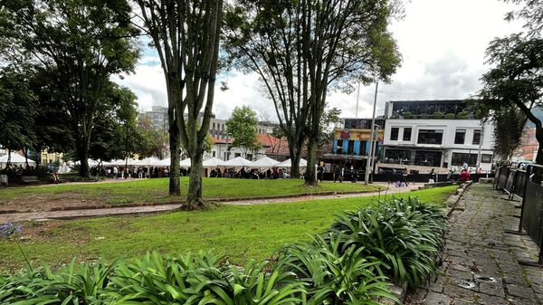 Uaquén es uno de los principales centros de votación de Bogotá. En este emblemático lugar del norte de la ciudad pueden votar más de 100.000 personas.  - Sputnik Mundo