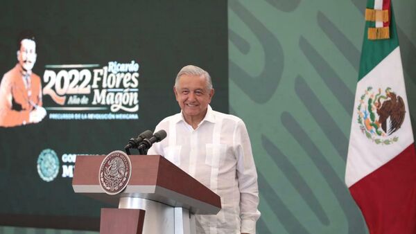 El presidente de México, Andrés Manuel López Obrador - Sputnik Mundo