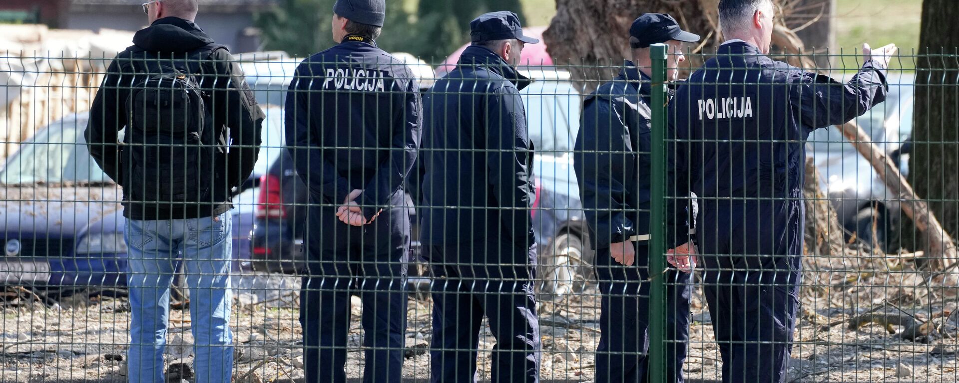 El lugar de la caída del dron en Zagreb, Croacia - Sputnik Mundo, 1920, 14.03.2022