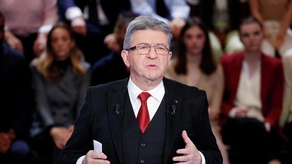 Jean-Luc Mélenchon, líder de La Francia Insumisa (LFI) - Sputnik Mundo