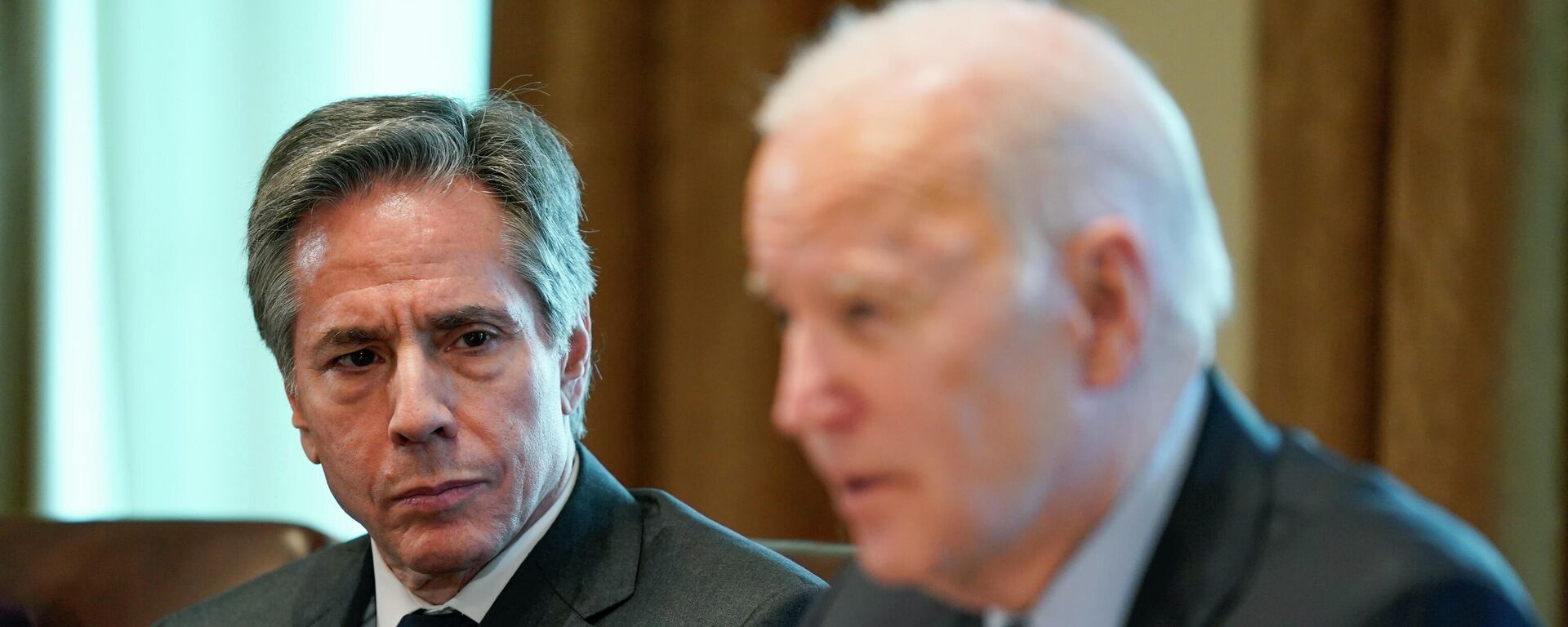Antony Blinken junto a Joe Biden - Sputnik Mundo, 1920, 15.03.2022