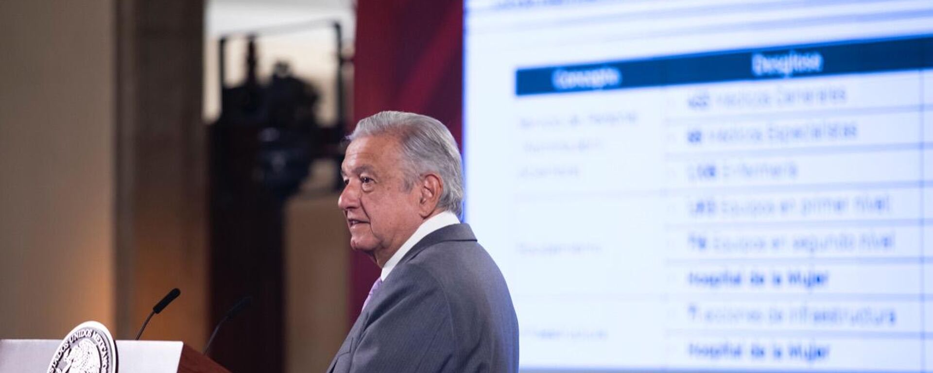 El presidente de México, Andrés Manuel López Obrador. - Sputnik Mundo, 1920, 25.03.2022