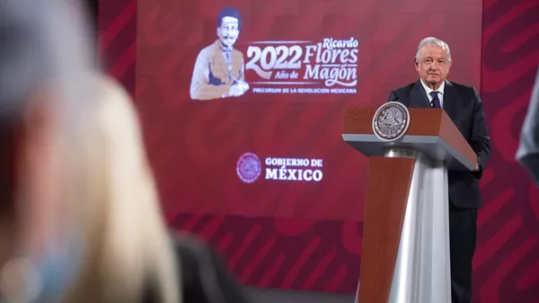 El presidente de México, Andrés Manuel López Obrador - Sputnik Mundo